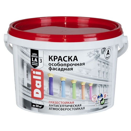 Дали особопрочная для фасадов 2,5л база А