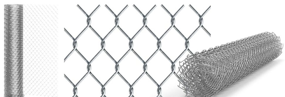 Сетка рабица 1,5х10 (50х50 д.1,6 мм) оцинкованная
