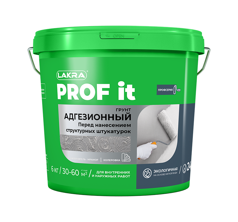 Грунт адгезионный Лакра
