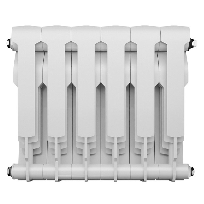 Радиатор Royal Thermo Biliner Bianco Traffico VDR 350 - 6 секц вид сзади