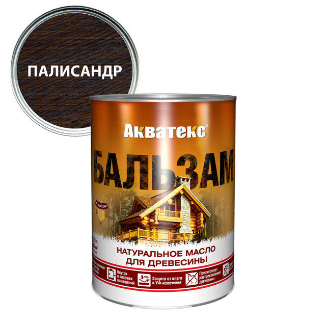Бальзам Акватекс 0,75л палисандр