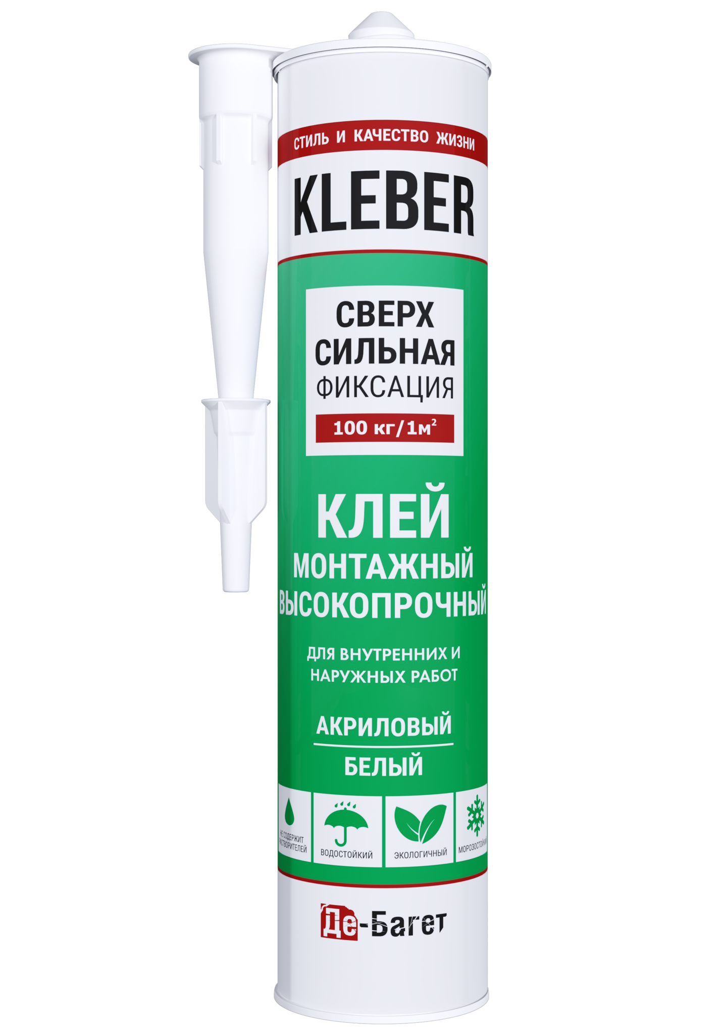 Клей монтажный 100 кг на м2