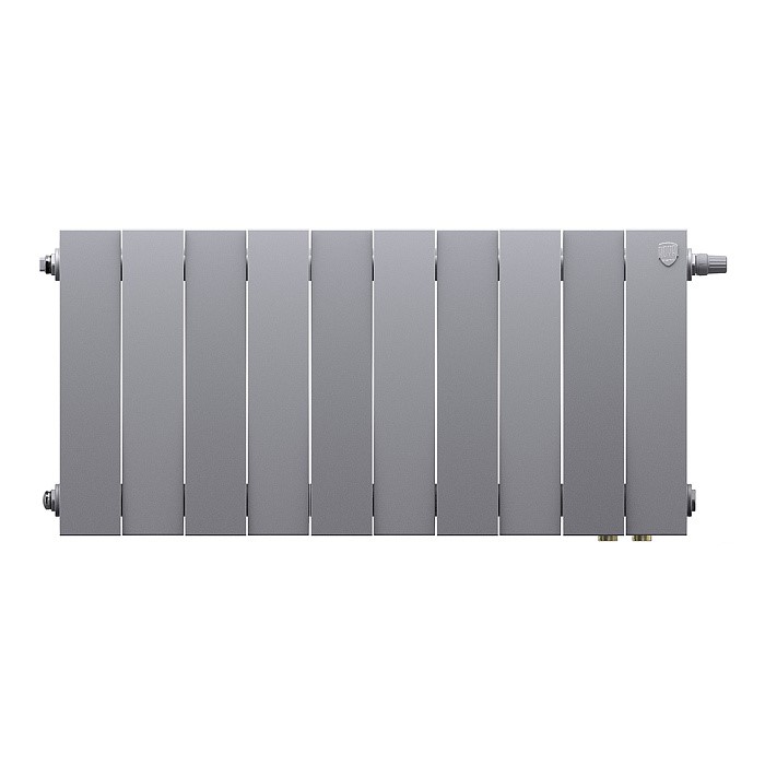 Радиатор Royal Thermo PianoForte 300 Silver Satin VDR80 - 10 секц -