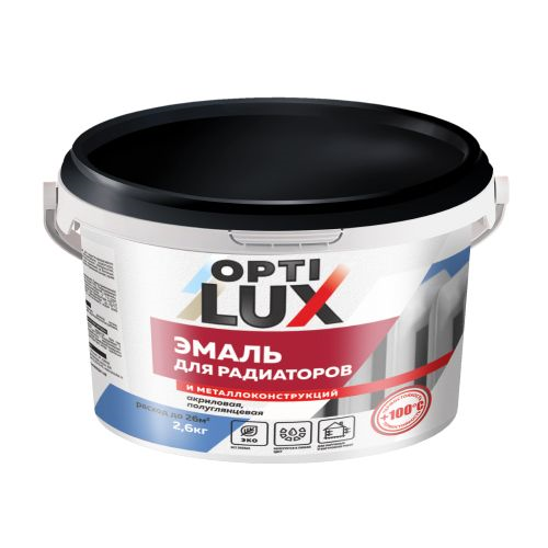 Эмаль для радиаторов Оптилюкс