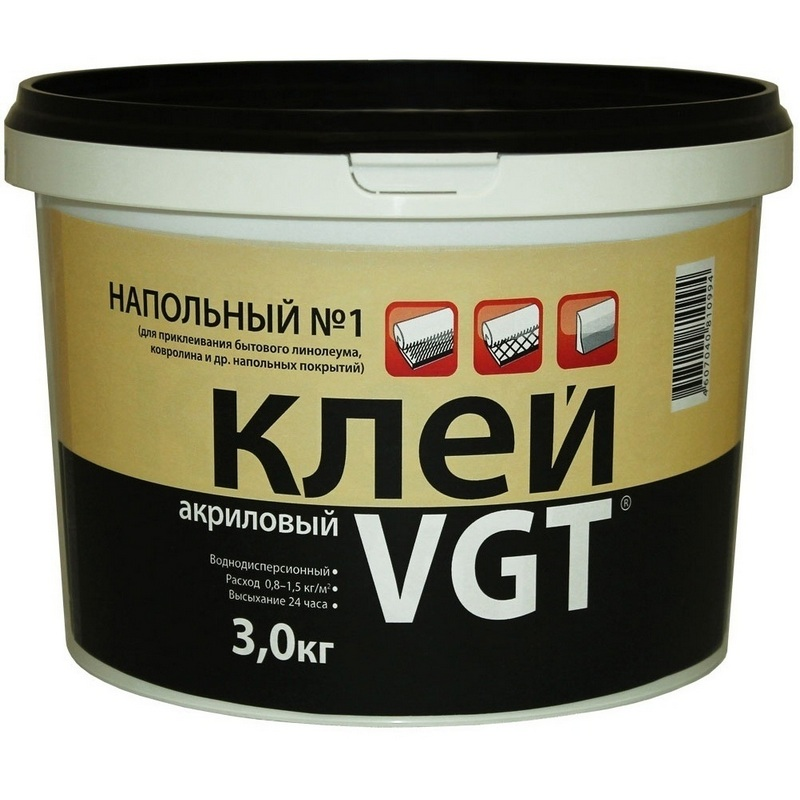 Клей напольный №1 ВГТ Эконом 3кг