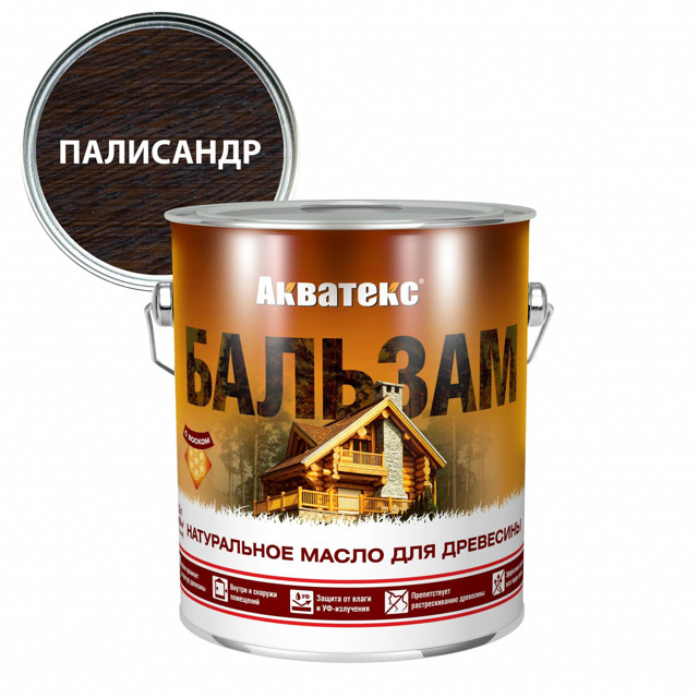 Бальзам Акватекс 2,2л палисандр