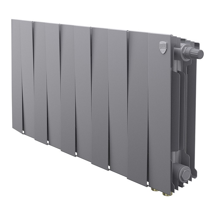 Радиатор Royal Thermo PianoForte 300 Silver Satin VDR80 - 10 секц
