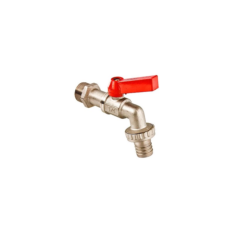 Кран водоразборный со штуцером, с носиком 1-2 VT.051.N.04 508901