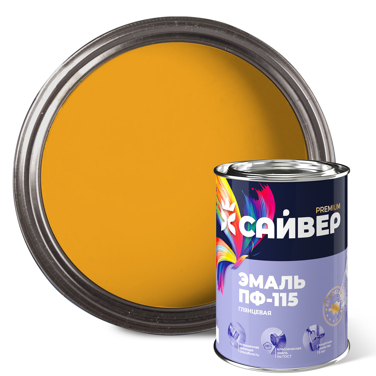 ПФ-115_Сайвер_0_8_кг_жёлтая