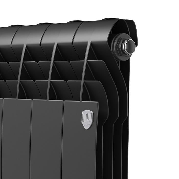 Радиатор Royal Thermo Biliner Noir Sable 500 - 5 секц макро