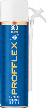 Пена монтажная PROFFLEX SIMPLE 350 бытовая