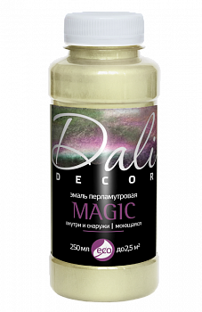 Эмаль акриловая перламутровая DALI DECOR Magic 0,25 л жемчуг