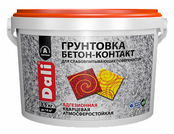 Грунтовка адгезионная (бетон-контакт) 3.5 кг DALI