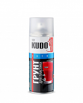 Грунт для пластика KUDO KU-6000 прозрачный (активатор адгезии) 520 мл