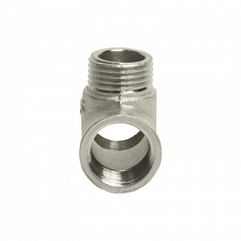 Тройник 1/2" вн/вн/нар VRT никель 523624