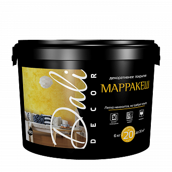 Штукатурка декоративная DALI "Марракеш" ведро 6кг