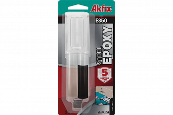 Клей эпоксидный для металла Akfix Е350 (5мин)