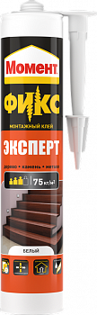 Клей монтажный "Момент FIX Эксперт" (380 г) белый 