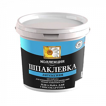 Шпаклевка латексная КОЛЛЕКЦИЯ 1,5 кг ведро 
