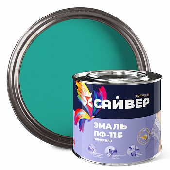 Эмаль ПФ-115 фисташковый 1,8 кг САЙВЕР