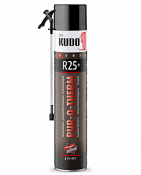 Теплоизоляция напыляемая бесшовная KUDO R25+ (слой 5 см-2 кв.м.) + адаптер