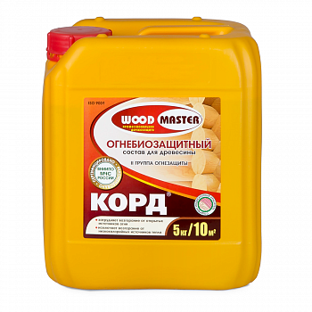 Состав огнебиозащитный КОРД розовый 5 кг