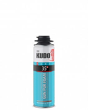 Пена монтажная профессиональная KUDO HOME 35 всесезонная (-10) 650 мл KUPHP06U35