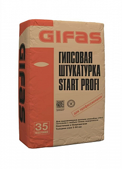 Штукатурка GIFAS гипсовая ПРОФИ 35 кг
