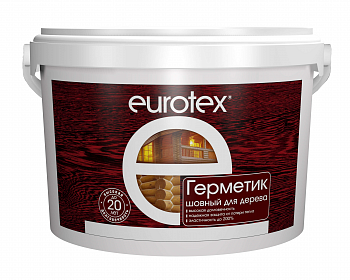 Герметик шовный для дерева РОГНЕДА EUROTEX 3 кг цвет Сосна