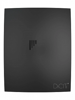 Вентилятор осевой вытяжной с обратным клапаном BREEZE 4C Matt black D98