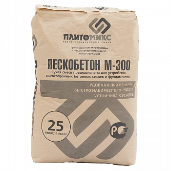Пескобетон М-300 (25 кг)