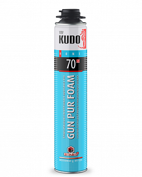 Пена монтажная профессиональная KUDO HOME 70 всесезонная (-10) 1000 мл KUPHP10U70