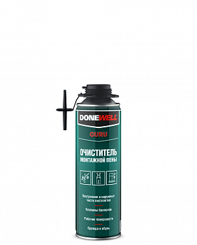 Очиститель монтажной пены DONEWELL 650 мл