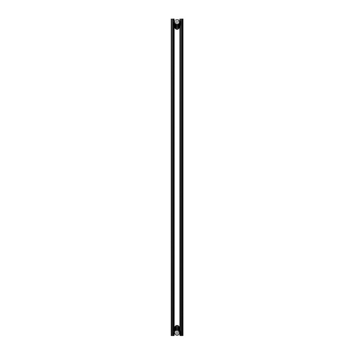 Дизайн-радиатор Royal Thermo Shift R22 C2180 - 06 секц. RAL9005m сбоку