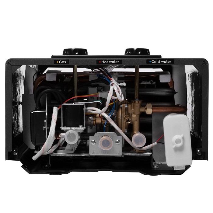 Колонка газовая Royal Thermo GWH 10 Inflame Grafit снизу