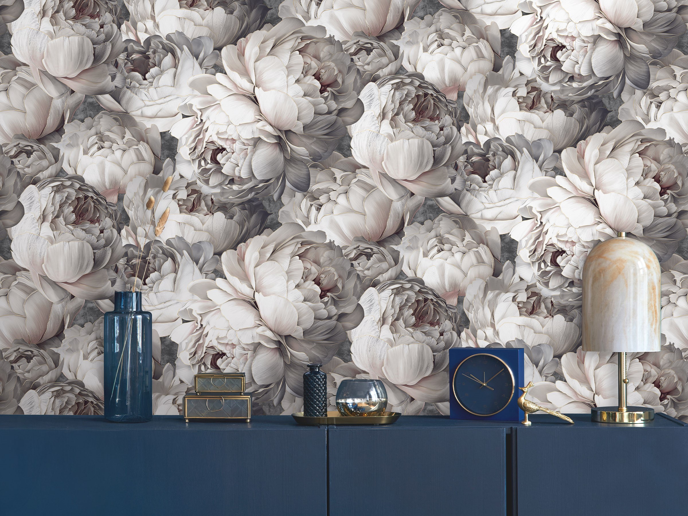 Мотив PEONY 585339 интерьер