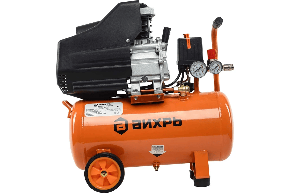 Компрессор КМП-230-24 Вихрь 74-3-2 сбоку