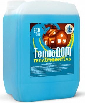 Теплоноситель ТеплоДом ЭКО-30 на основе пропиленгликоля (30 кг) 