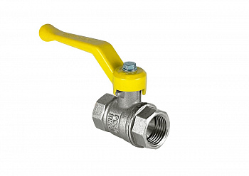 Кран шаровый для газа 1/2" ВР-ВР ручка 11Б27фтМ