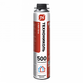 Клей-пена ТЕХНОНИКОЛЬ 500 PROFESSIONAL универсальный 600 гр