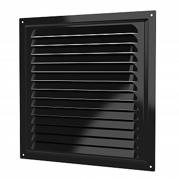 Решетка металлическая 250*250 Black 2525МЭ Black ERA