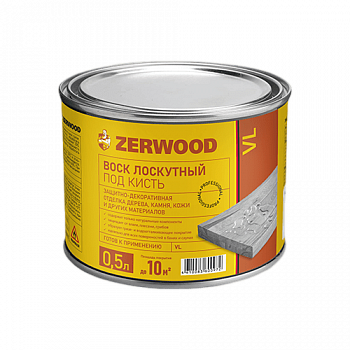 Воск лоскутный под кисть ZERWOOD VL 0,5 л  
