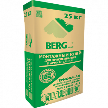 Клей монтажный МК Термофасад 25 кг БЕРГхом