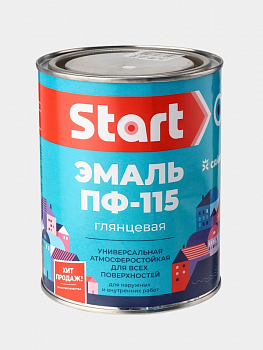 Эмаль ПФ-115 синий 0,8 кг СТАРТ УЦЕНКА