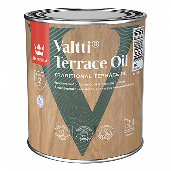 Масло для террас ТИККУРИЛА Валтти (VALTTI TERRACE OIL EC) 0,9 л