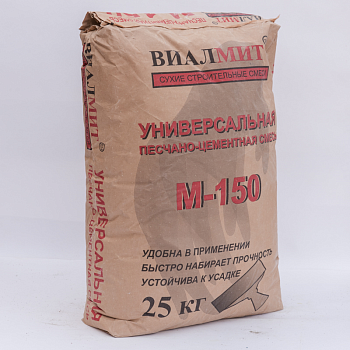 Смесь песчано-цементная ПЦС М-150 (25 кг)