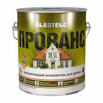Антисептик для дерева лессирующий Акватекс ПРОВАНС сосна 2,5 л