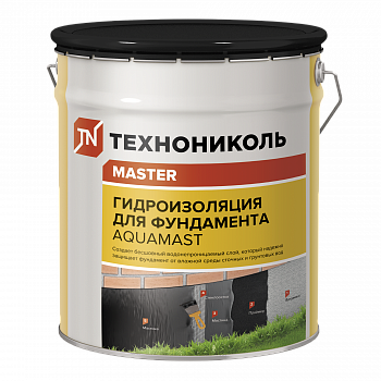 Мастика битумная Фундамент AquaMast 18 кг 393547
